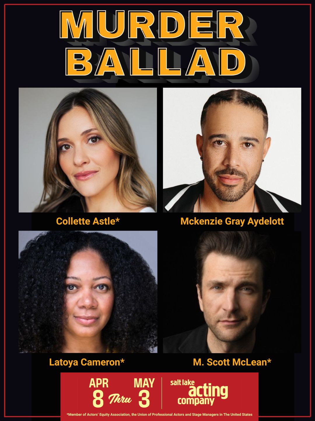 Murder Ballad Cast Announcement Final