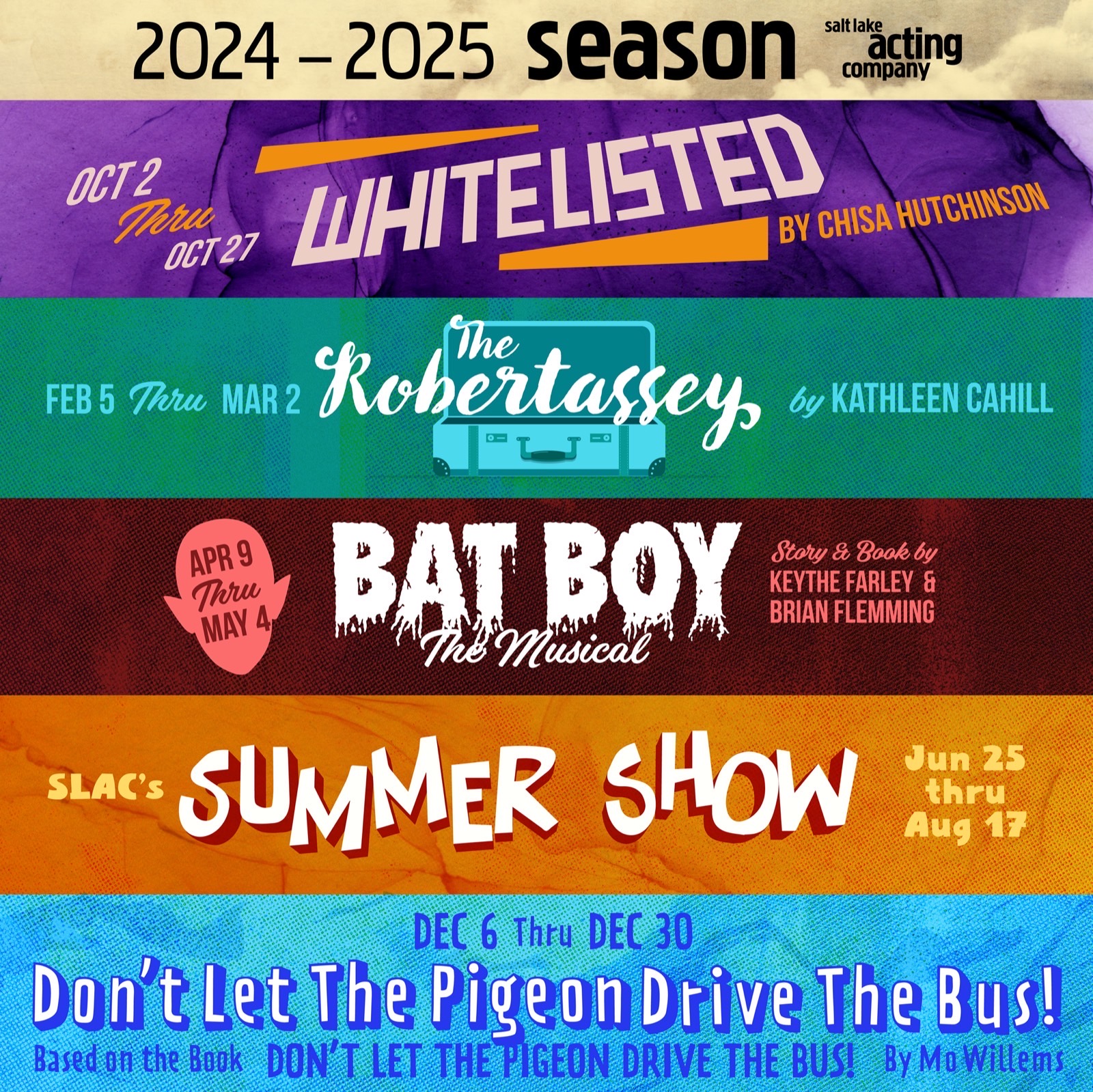 Salt Lake Acting Company - Salt Lake Acting Company's 24/25 Season: Saving Theatre One Play at a Time