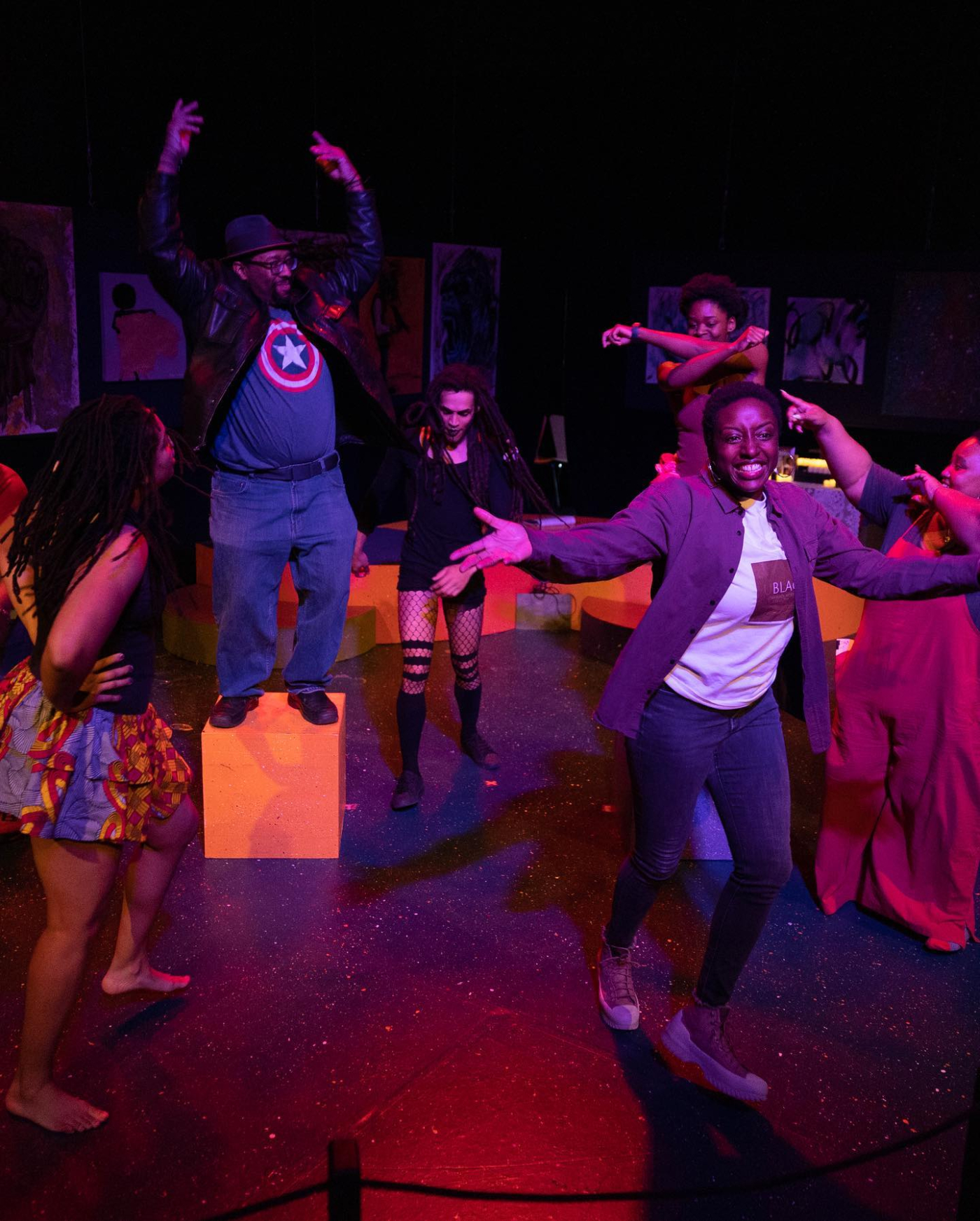 Cast of Sankofa: This Journey, Go Back and Get It