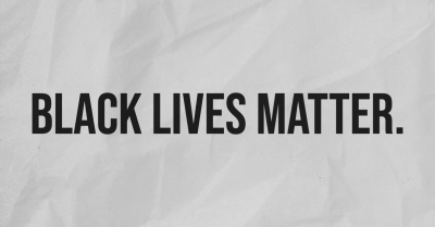 BLACK LIVES MATTER.