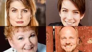 Clockwise from top left: Stacey Jenson, Rachael Merlot, Paul Mulder, and Annette Wright