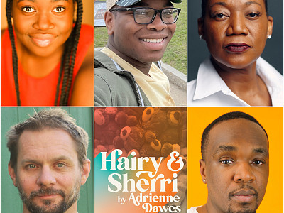 Announcing the Cast and Creative Team for Our World Premiere Production of 'Hairy & Sherri' by Adrienne Dawes