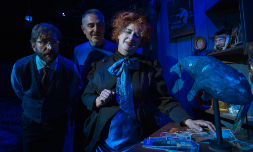 M. Scott McLean*, Robert Scott Smith*, &amp; Sarah Shippobotham - Very Like a Whale at SLAC - Photo by Nick Fleming